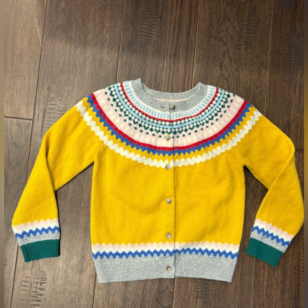 Mini Boden Fair Isle Cardigan